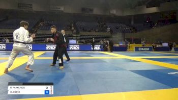 ROBERTO FRANCISCO JIMENEZ vs WALLACE COSTA DA SILVEIRA 2018 Pan Jiu-Jitsu IBJJF Championship