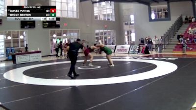 207 lbs Cons. Round 2 - Jaycee Portee, Texas Woman`s University vs Brook Newton, Adams State