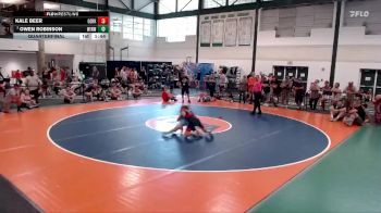 135-143 lbs Quarterfinal - Owen Robinson, Clifton Central vs Kale Beer, Warrior RTC