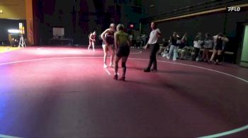 140 lbs 21st Place Match - Alex Bishop, Hinton-SBL vs Chloe Denhartog, Louisa-Muscatine