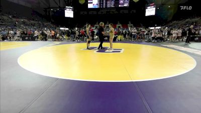 155 lbs Cons 32 #1 - Isabella Giza, WI vs Gianna Scheiblein, IL