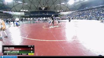 71 lbs Champ. Round 3 - Jacobey Lamothe, Mat Demon Wrestling Club vs Aksel Sasse, Junkyard Dogs Wrestling Club