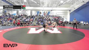 144 lbs Cons. Round 2 - Luke Whisler, Mill Valley vs Adriel Gomez, Liberal