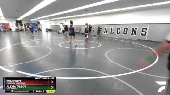 145 lbs Quarterfinal - Alexia Talbot, Ayala Smash vs Evan Watt, Project 8 Wrestling