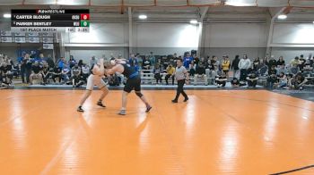 285 lbs 1st Place Match - Carter Blough, Grand Valley State vs Parker Bentley, West Liberty
