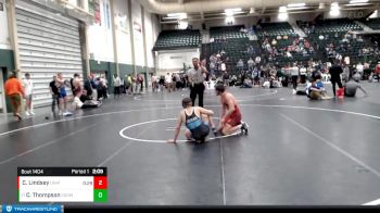 157 lbs Semifinal - Cody Thompson, Colorado School Of Mines vs Cason Lindsey, Unattached