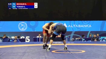 86 kg Repechage #2 - Gabriele Niccolini, Italy vs Ali Tcokaev, Azerbaijan