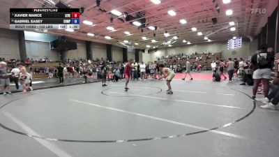 132 lbs Semifinal - Xavier Mance, Level Up Wrestling Center vs Gabriel Easey, Compound Wrestling