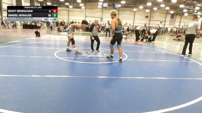 152 lbs Round Of 64 - Ricky Montalvan, FL vs Denzel Morales, MA