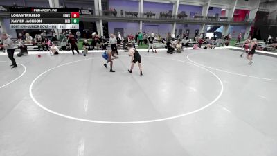 Junior Boys - 144 lbs Cons. Round 2 - Logan Trujillo, La Gente Wrestling Club vs Xavier Jackson, Indiana