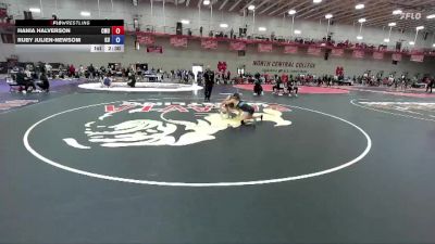 131 A Cons. Round 3 - Ruby Julien-Newsom, King University vs Hania Halverson, Colorado Mesa University