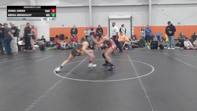 102 lbs Round 4 (6 Team) - Jenna Greer, PA West Black vs Meika Meinholdt, Girls With Grit