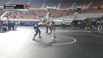 159-D3 Quarterfinal - Kaden Clinger, Coconino High School vs Jonah Gann, Prescott High School