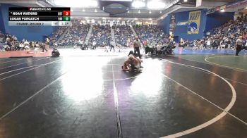 113 lbs Champ. Round 2 - Logan Forgatch, Parsippany Hills vs Noah Watkins, Dobyns Bennett