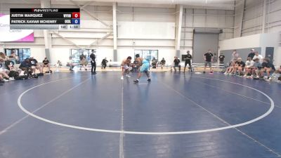 215 lbs Justin Marquez, Wyoming vs Patrick Xaviar McHenry, Oklahoma Blue