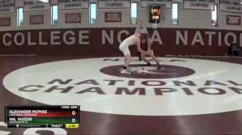 157 lbs Cons. Semi - Alexander McPhee, Concordia Moorhead vs Wil Yasseri, Ridgewater CC