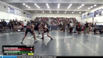 152 lbs Champ. Round 1 - Blake Chessman, Servite High School Wrestling vs Christian Barroso, Segerstrom High School