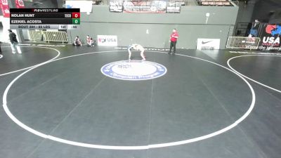 85 lbs Cons. Quarters - Ezekiel Acosta vs Nolan Hunt, Team Coalinga