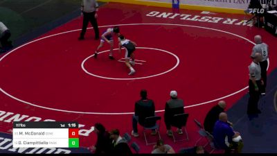 117 lbs Round Of 32 - Mason McDonald, General McLane vs Donato Ciampittiello, Parkland