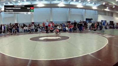 75 lbs Cons. Round 2 - Kai Vera, Great Neck Wrestling Club vs Caiden Whitmore, Riverheads Middle School