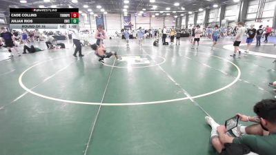 113 lbs Round Of 16 - Cade Collins, Triumph Elite vs Julian Rios, Doughboy Black