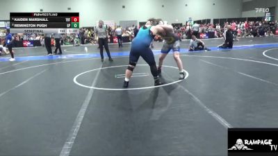 235 lbs Semifinal - Remington Pugh, Garden Plain vs Kaiden Marshall, Topeka Blue Thunder