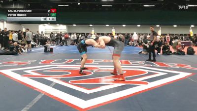 215 lbs Quarterfinal - Kal-El Fluckiger, AZ vs Peter Mocco, FL