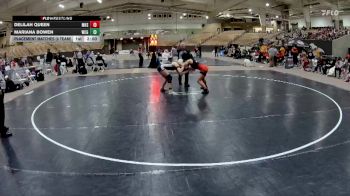 138 lbs Placement Matches (8 Team) - Delilah Queen, Maryville High School vs Mariana Bowen, West Creek High School