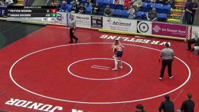 103 lbs Consi Of 32 #1 - Peyton Wendel, St. Marys vs Urijah Souder, Athens