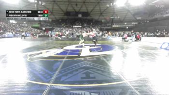 Boys 3A 215 lbs Champ. Round 1 - Riekyr Melotti, Timberline vs John Kirk-Sanchez, Ballard
