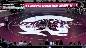 184 lbs Brock DelSignore, Little Rock vs Branson Britten, Central Oklahoma