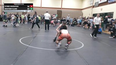 110 lbs Round 3 (8 Team) - Brayden Clark, Revival vs Kyree Haughton, Team Blue Hen