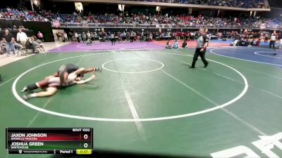 5A 190 lbs Cons. Round 3 - Jaxon Johnson, Amarillo Tascosa vs Joshua Green, Whitehouse