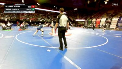 170 Class 2 lbs Semifinal - Emma Faszold, Francis Howell vs Calyese Dupree, Nixa