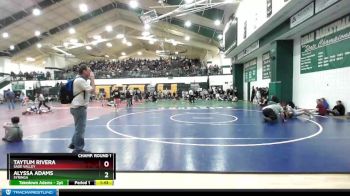 124 lbs Champ. Round 1 - Taytum Rivera, Sage Valley vs Alyssa Adams, Syringa