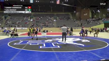 132 lbs Cons. Round 2 - Cassidy Harrington, Fort Campbell vs Laila Buckley, Frederick Douglass