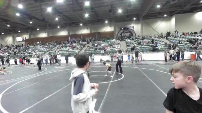 49 lbs Consi Of 8 #1 - Mattis Grosjean, The Best Wreslter vs Dillon Jim, Battle Mountain WC