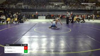 132 lbs Consolation - Brendan Hawley, Cape Henry Collegiate vs Marshall Hanson, Charlotte Latin School