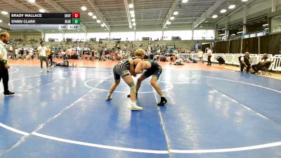 152 lbs Rr Rnd 1 - Brady Wallace, Southern Roots - HSB vs Owen Clark, BlueWave - HSB