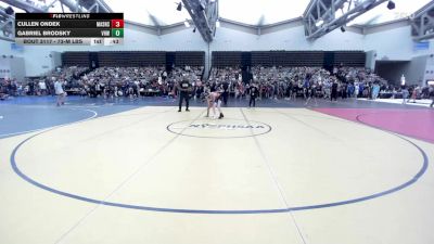 73-M lbs Consi Of 8 #2 - Cullen Ondek, Mat Assassins vs Gabriel Brodsky, Vougar's Honors Wrestling