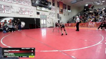 95 lbs Cons. Round 4 - Avanyssa Morales, Porterville vs Summer Knight, Heritage