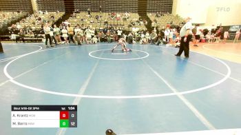 61 lbs Rr Rnd 2 - Allison Krantz, MGW Great White vs Mia Barro, MGW Bullsharks