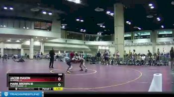106 lbs Quarters & Wb (16 Team) - Mark Brown III, Team Dynamic vs Jacob Mason, SD White