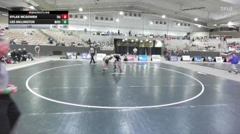 190 lbs Quarterfinals (8 Team) - Sylas McGowen, Tullahoma High School vs Lee Millington, Millington Central High School