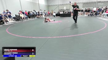 110 lbs Placement Matches (16 Team) - Grace Romans, Texas Red vs Kennedy Perez, Michigan Red