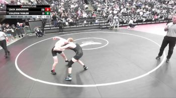 6A 126 lbs Cons. Semi - Coleton Tobler, Copper Hills vs Zack Anderson, Syracuse