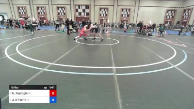 157 lbs Consolation - Nathaniel Replogle, Pa vs Jayden O'Farrill, Pa