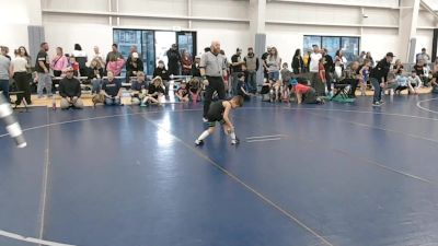 43 lbs Cons. Sub-semis - Oaks Ence, Shootbox Wrestling Club vs Arlen Wagner, Wyoming Underground Wrestling
