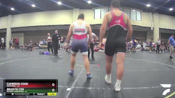 195 lbs Round 2 (6 Team) - Cameron Cook, Dogtown vs Bradyn Cox, Patriot Wrestling