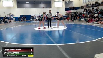 145G Cons. Semi - Samantha Sample, Colony High School vs Carrisa Heitstuman, Soldotna